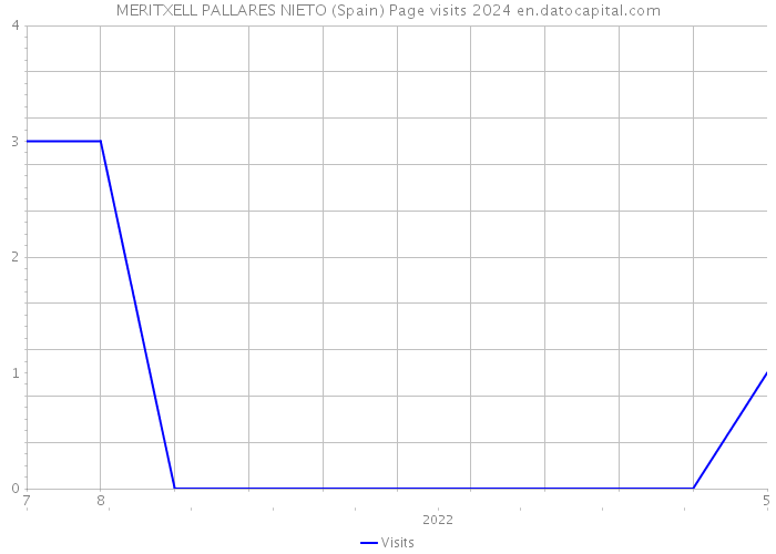 MERITXELL PALLARES NIETO (Spain) Page visits 2024 