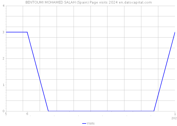 BENTOUMI MOHAMED SALAH (Spain) Page visits 2024 