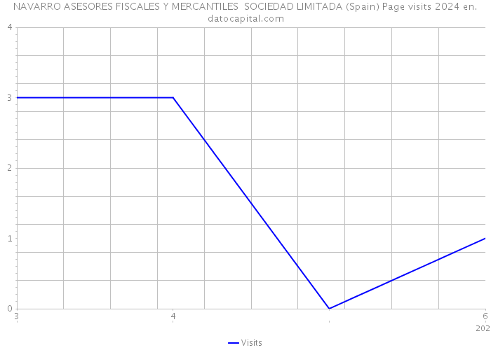 NAVARRO ASESORES FISCALES Y MERCANTILES SOCIEDAD LIMITADA (Spain) Page visits 2024 