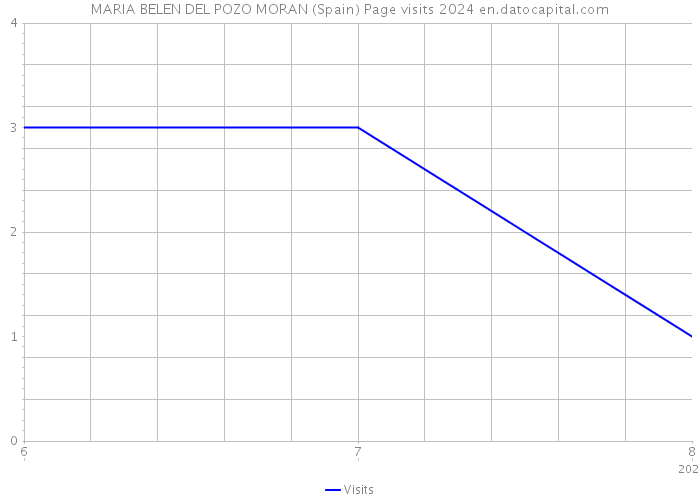 MARIA BELEN DEL POZO MORAN (Spain) Page visits 2024 