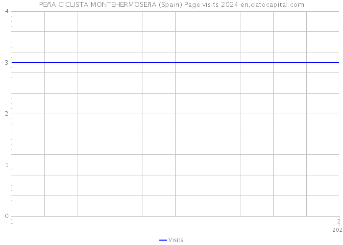 PEñA CICLISTA MONTEHERMOSEñA (Spain) Page visits 2024 