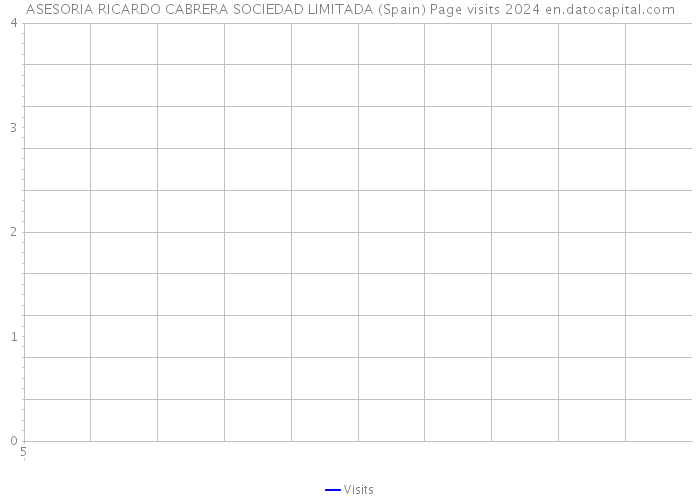 ASESORIA RICARDO CABRERA SOCIEDAD LIMITADA (Spain) Page visits 2024 