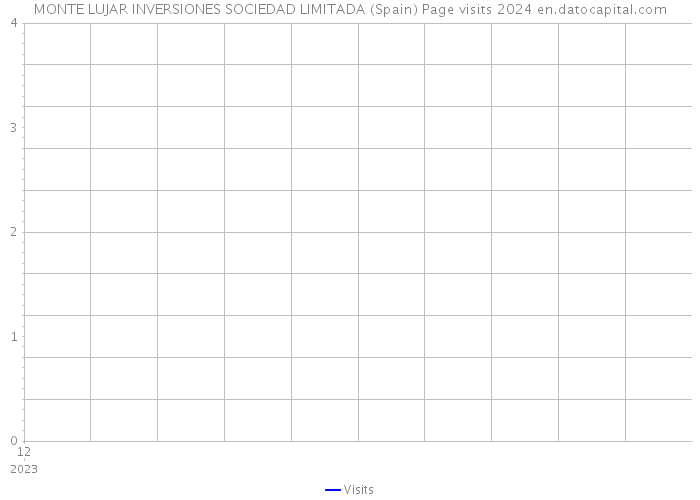 MONTE LUJAR INVERSIONES SOCIEDAD LIMITADA (Spain) Page visits 2024 
