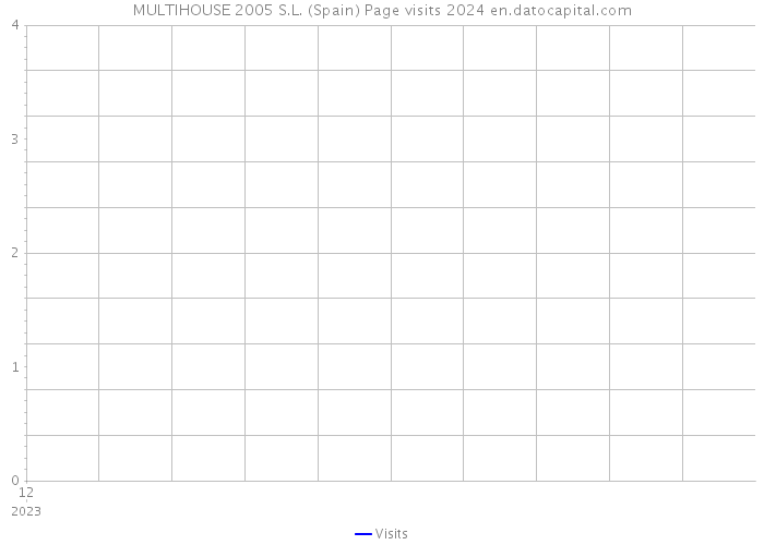 MULTIHOUSE 2005 S.L. (Spain) Page visits 2024 