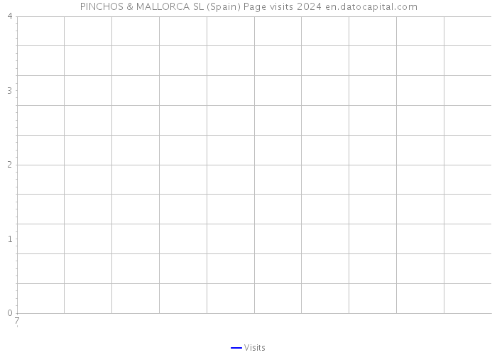 PINCHOS & MALLORCA SL (Spain) Page visits 2024 