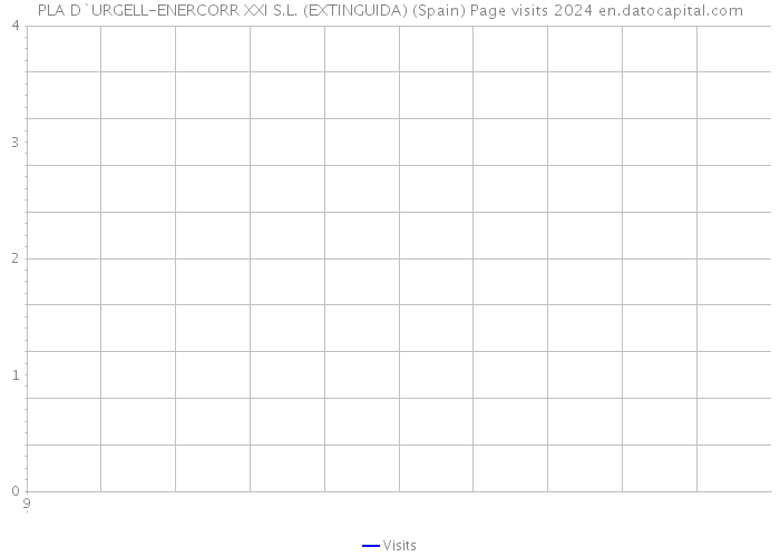 PLA D`URGELL-ENERCORR XXI S.L. (EXTINGUIDA) (Spain) Page visits 2024 