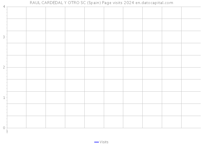 RAUL CARDEDAL Y OTRO SC (Spain) Page visits 2024 
