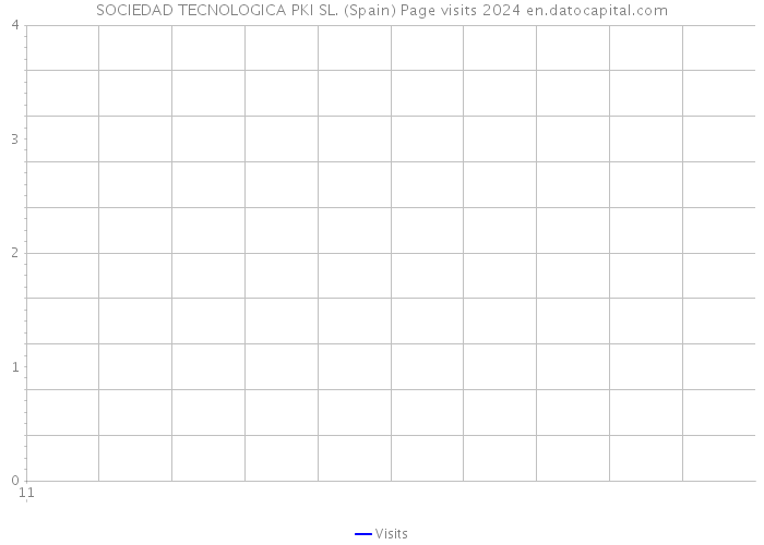 SOCIEDAD TECNOLOGICA PKI SL. (Spain) Page visits 2024 