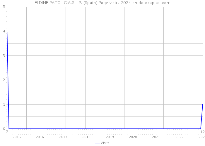 ELDINE PATOLIGIA.S.L.P. (Spain) Page visits 2024 