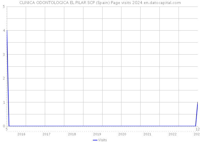 CLINICA ODONTOLOGICA EL PILAR SCP (Spain) Page visits 2024 
