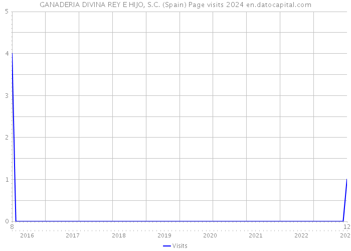 GANADERIA DIVINA REY E HIJO, S.C. (Spain) Page visits 2024 