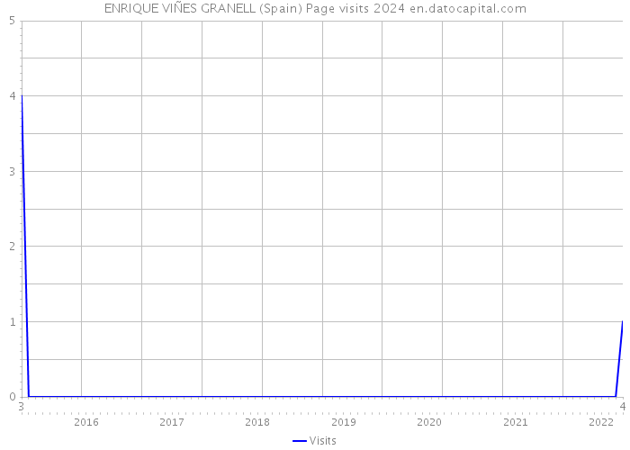 ENRIQUE VIÑES GRANELL (Spain) Page visits 2024 