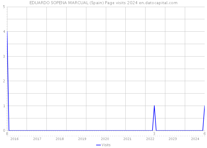 EDUARDO SOPENA MARCUAL (Spain) Page visits 2024 