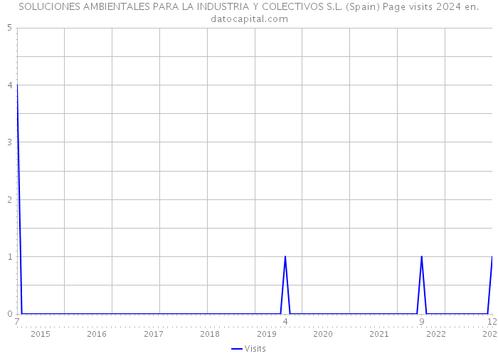 SOLUCIONES AMBIENTALES PARA LA INDUSTRIA Y COLECTIVOS S.L. (Spain) Page visits 2024 