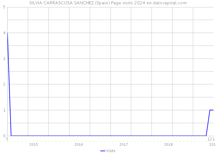 SILVIA CARRASCOSA SANCHEZ (Spain) Page visits 2024 