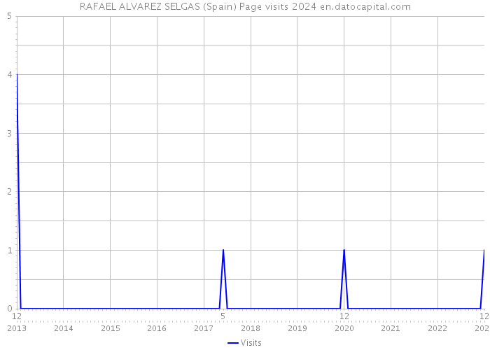 RAFAEL ALVAREZ SELGAS (Spain) Page visits 2024 