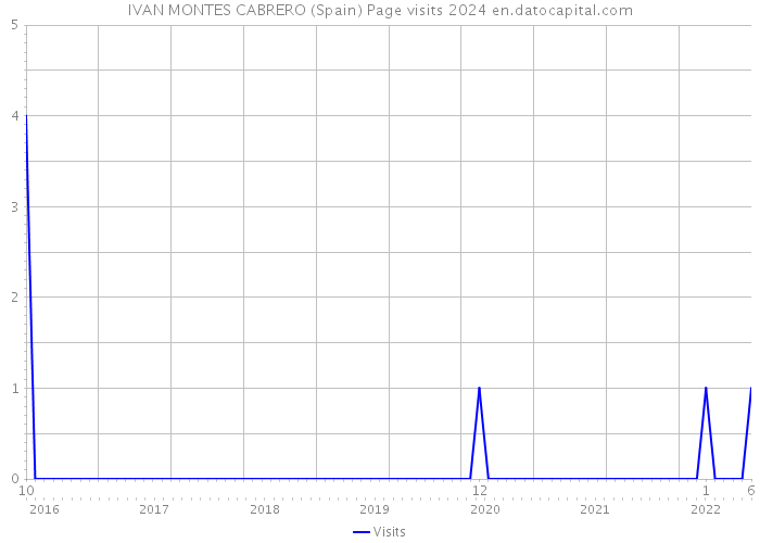 IVAN MONTES CABRERO (Spain) Page visits 2024 