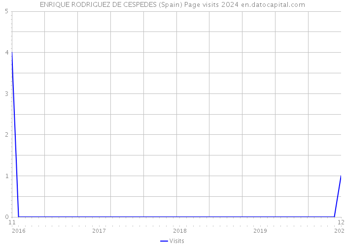 ENRIQUE RODRIGUEZ DE CESPEDES (Spain) Page visits 2024 