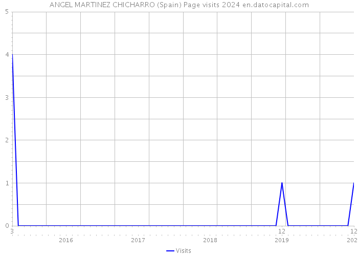 ANGEL MARTINEZ CHICHARRO (Spain) Page visits 2024 