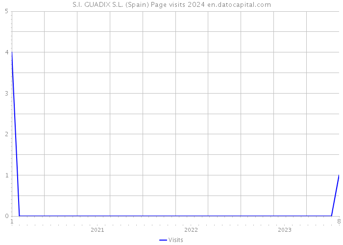 S.I. GUADIX S.L. (Spain) Page visits 2024 