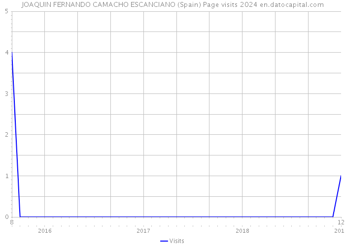 JOAQUIN FERNANDO CAMACHO ESCANCIANO (Spain) Page visits 2024 