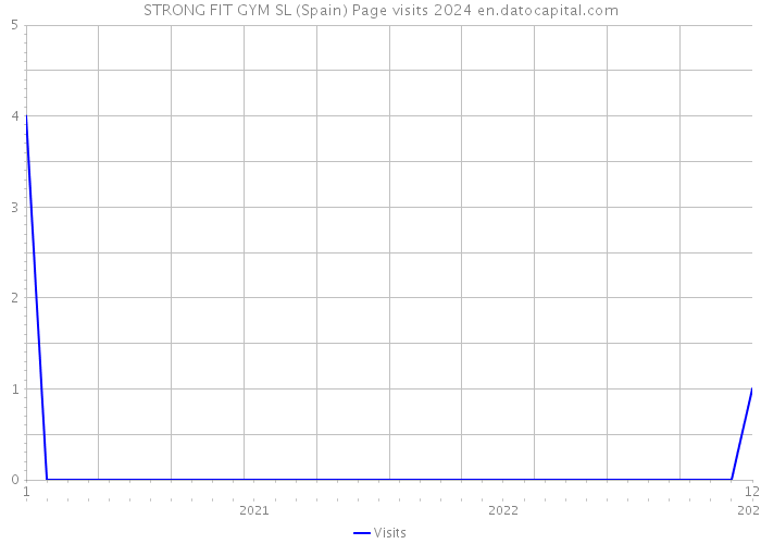 STRONG FIT GYM SL (Spain) Page visits 2024 