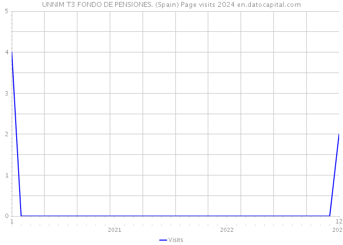 UNNIM T3 FONDO DE PENSIONES. (Spain) Page visits 2024 