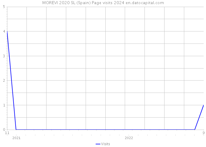 MOREVI 2020 SL (Spain) Page visits 2024 