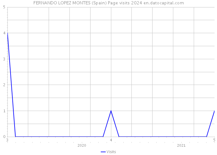 FERNANDO LOPEZ MONTES (Spain) Page visits 2024 