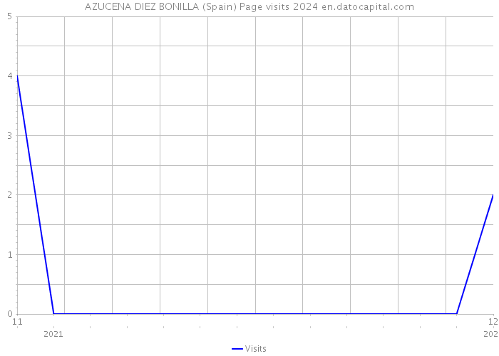 AZUCENA DIEZ BONILLA (Spain) Page visits 2024 