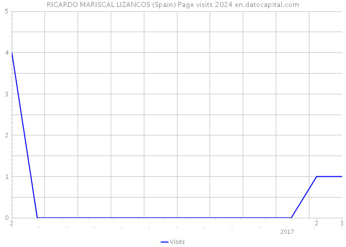 RICARDO MARISCAL LIZANCOS (Spain) Page visits 2024 