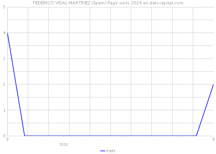 FEDERICO VIDAL MARTINEZ (Spain) Page visits 2024 