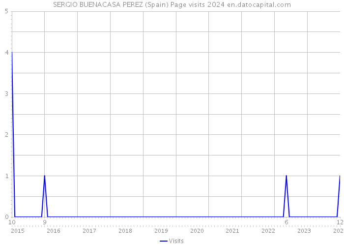 SERGIO BUENACASA PEREZ (Spain) Page visits 2024 