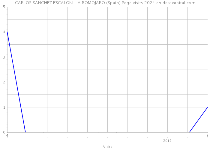 CARLOS SANCHEZ ESCALONILLA ROMOJARO (Spain) Page visits 2024 