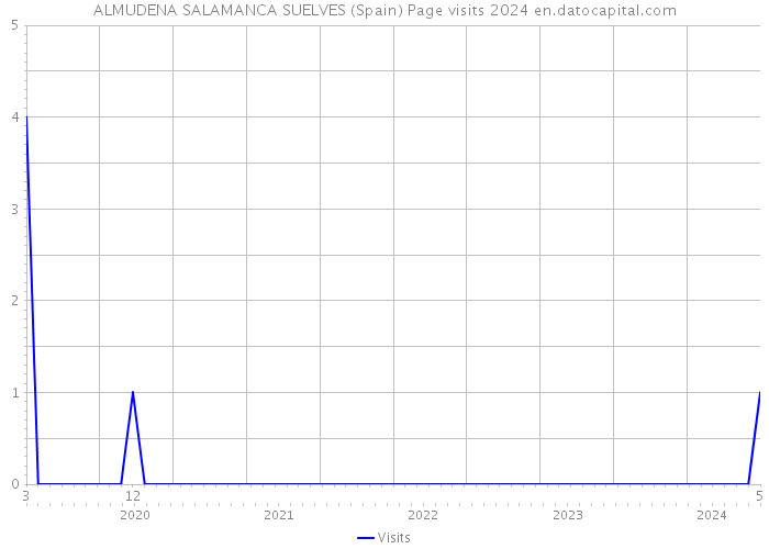 ALMUDENA SALAMANCA SUELVES (Spain) Page visits 2024 