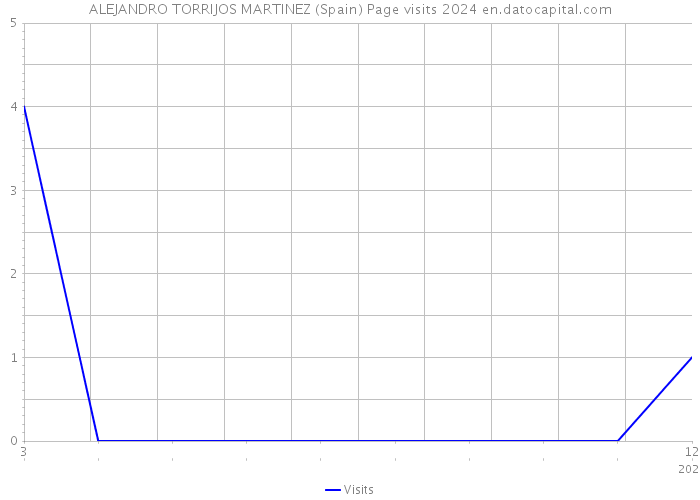 ALEJANDRO TORRIJOS MARTINEZ (Spain) Page visits 2024 