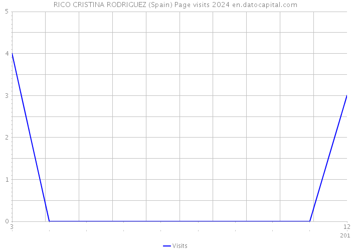 RICO CRISTINA RODRIGUEZ (Spain) Page visits 2024 