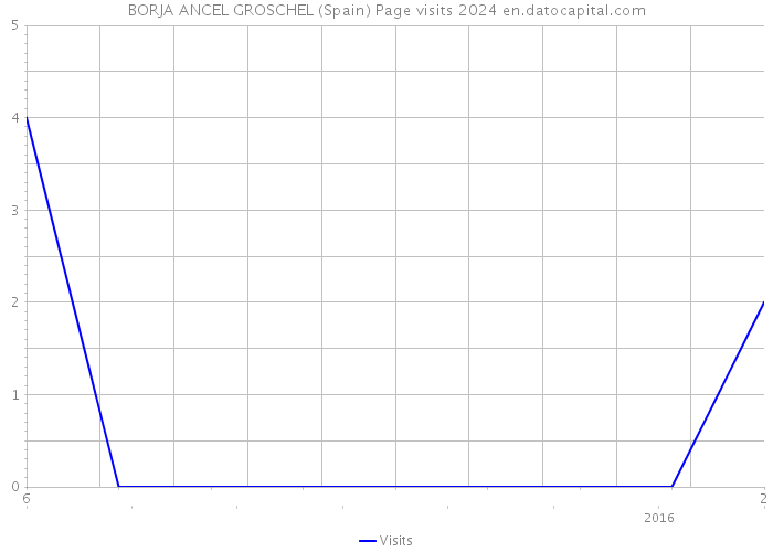 BORJA ANCEL GROSCHEL (Spain) Page visits 2024 