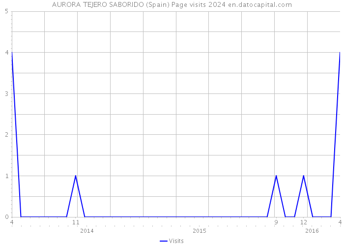 AURORA TEJERO SABORIDO (Spain) Page visits 2024 