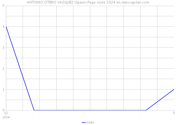 ANTONIO OTERO VAZQUEZ (Spain) Page visits 2024 