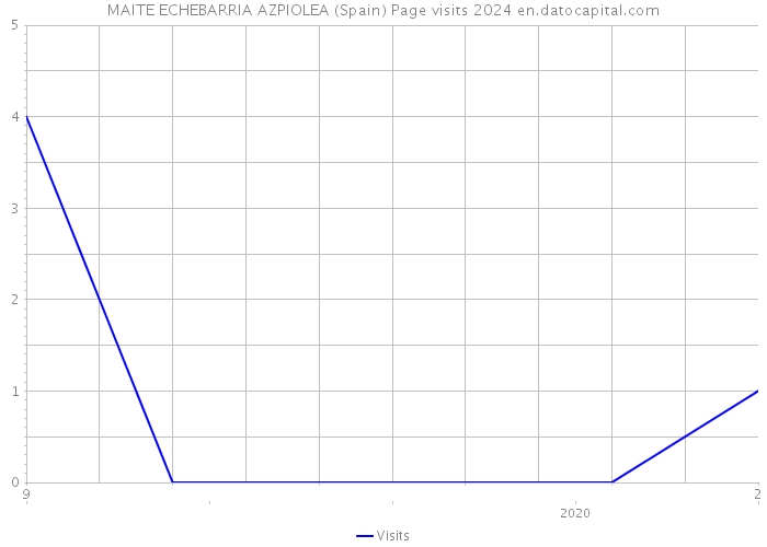 MAITE ECHEBARRIA AZPIOLEA (Spain) Page visits 2024 