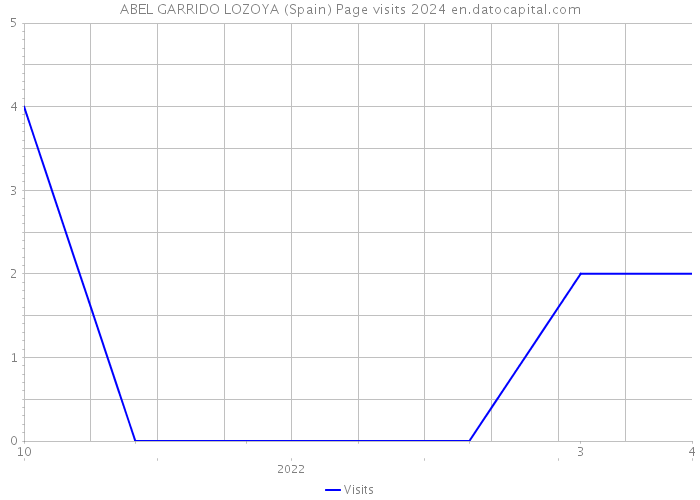 ABEL GARRIDO LOZOYA (Spain) Page visits 2024 