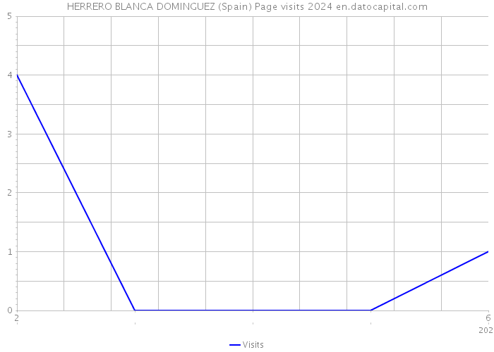 HERRERO BLANCA DOMINGUEZ (Spain) Page visits 2024 