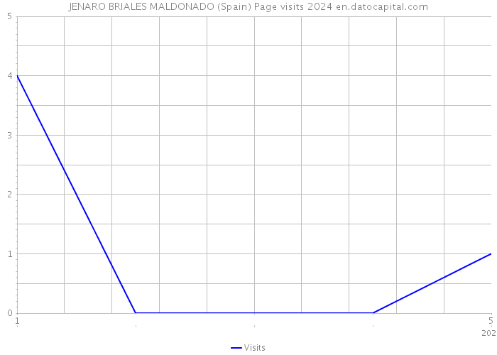 JENARO BRIALES MALDONADO (Spain) Page visits 2024 