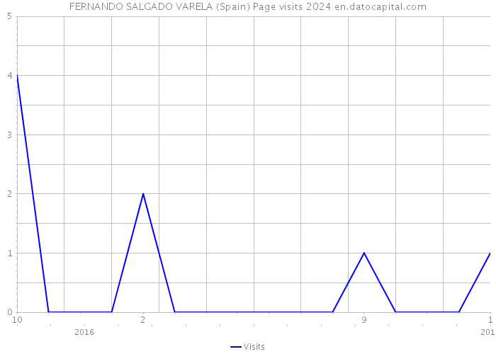 FERNANDO SALGADO VARELA (Spain) Page visits 2024 