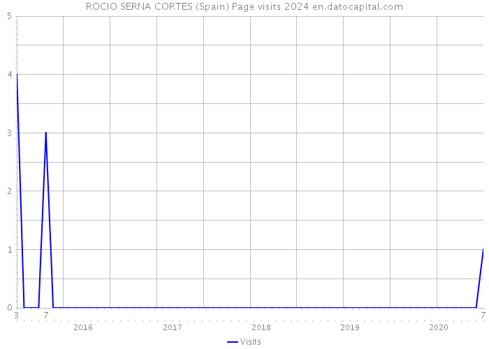 ROCIO SERNA CORTES (Spain) Page visits 2024 