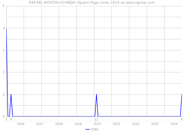 RAFAEL MONTALVO MEJIA (Spain) Page visits 2024 