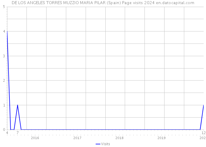 DE LOS ANGELES TORRES MUZZIO MARIA PILAR (Spain) Page visits 2024 