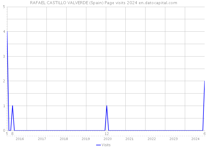 RAFAEL CASTILLO VALVERDE (Spain) Page visits 2024 