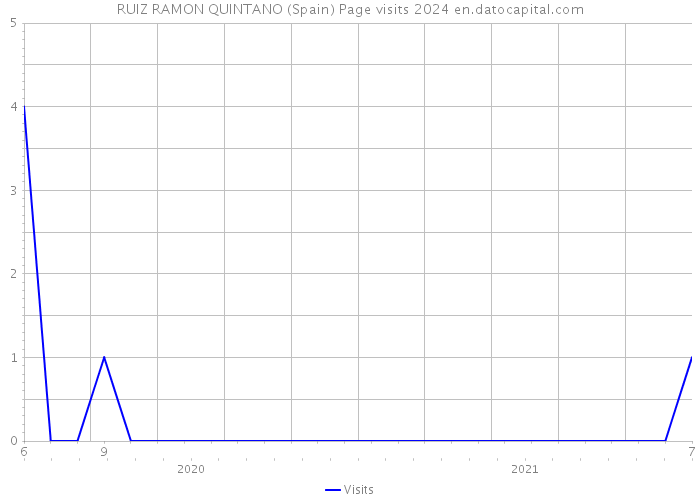 RUIZ RAMON QUINTANO (Spain) Page visits 2024 